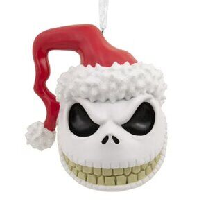 Hallmark Holiday Ornaments -Jack Skellington Head Christmas Ornament - BNIB